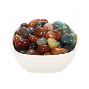 Pietra di agata colorata irregolare <span class=keywords><strong>per</strong></span> la pavimentazione di <span class=keywords><strong>vasi</strong></span> di fiori di cristallo naturale pioggia fiore di pietra - Product Image 4