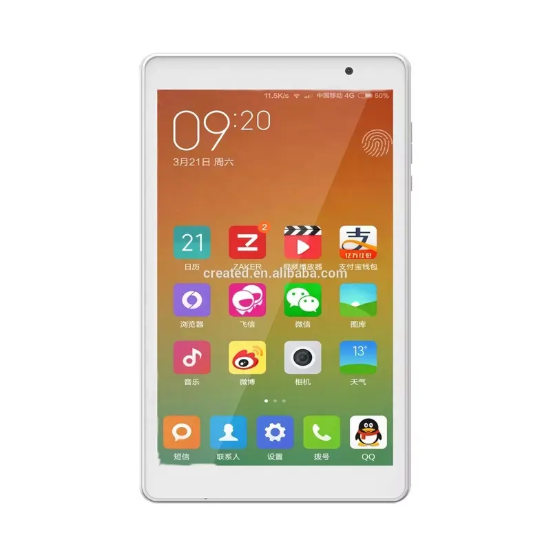 Hot Sale 8-Zoll-4G-Anruf Android IPS 1280*800 4000mAh Akku 2 32GB SC9832E Quad-Core mit SIM-Kartens teck platz Tablet-PC