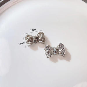 Y2K bricolage fille chérie cheveux accessoires strass alliage Internet célébrité combinaison vêtements décoration acrylique perles en vrac - Product Image 3