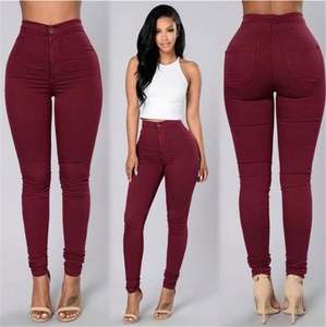K1240 <b>Lady</b> High <b>Elastic</b> <b>Waist</b> <b>Jeans</b> Women Spring Summer Thin <b>Jeans</b> Fashion Office Home Female Pants <b>Lady</b> <b>Jeans</b> - Product Image 2