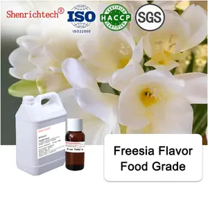 Çay içeceği için lal çiçek özü Falvour Freesia lezzet sıvısı