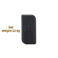 Produit le plus vendu, mini télécommande noire à 6 boutons et portée de 10 m pour appareils électroménagers, étanche à la poussière, antichoc, vente en gros