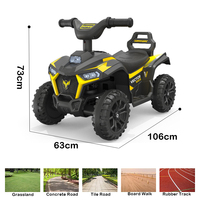 Voiture électrique pour enfants, buggy de plage, cadeau d'anniversaire, petite voiture rechargeable à quatre roues, jouet pour bébé, voiture pour tout-petit