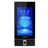 7 Inch PoE Face Recognition Access Control Terminal Biometric Attendance System with Fingerprint Card OEM ODM
