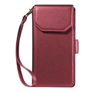 Funda para teléfono con billetera de alta calidad, funda para bolso de mano para <span class=keywords><strong>iPhone</strong></span> 7/8 Plus/XR/Xs Max - Product Image 5