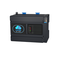 Controlador PLC Industrial de 220V CA, 16 Entradas Digitales, 8 Salidas de Relé para Sistemas de Automatización y Programación