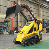 Derette S1050 Mini-Raupenlader 700 kg Diesel Kompaktmaschine für Kleine Bauunternehmer und Grundstückspflege