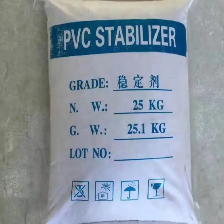 Penstabil Bubuk Seng Kalsium untuk Penstabil Panas Ca Zn Pvc Kaku