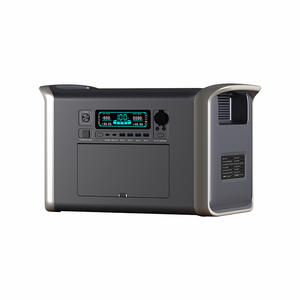 Portable 2600W 2kwh 2048wh 640000mAh Centrale électrique extérieure Source solaire et de voiture Générateur de <span class=keywords><strong>camping</strong></span> d'urgence Batteries électriques - Product Image 2