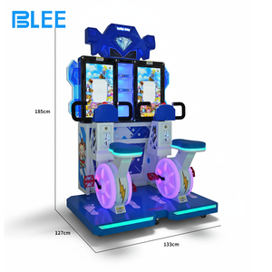 Máquina de Juego de Carreras de Bicicletas BLEE de Alta Calidad, <span class=keywords><strong>Juegos</strong></span> en Línea para Dos Personas, Simulador de Carreras de Operación Sencilla para Parques de Diversiones - Product Image 6