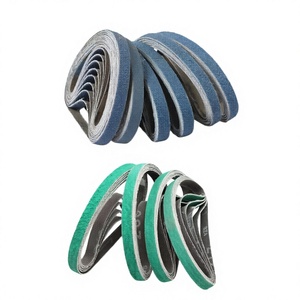 SATC Envío Local en EE. UU. con Entrega en 24H, 25 Piezas de Bandas Abrasivas de 10 x 330 mm, Grano 60, Zirconia Azul/Verde - Product Image 3