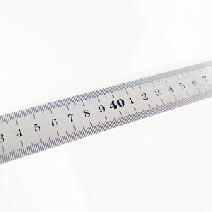 Righello dritto in acciaio inossidabile da 1m e 40 pollici per misurazione e disegno, vendita calda, accettiamo OEM - Product Image 5