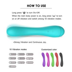 AIERSHA Leistungs starker G-Punkt-Vibrator Sexspielzeug für Erwachsene Voll silikon Weich vibrierender Dildo massage gerät Klitoris stimulator - Product Image 6