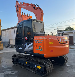 中古日立建機ZX70クローラー式掘削機 7100kg 550時間稼働 純正日本製エンジン＆モーター 優良状態 - Product Image 2