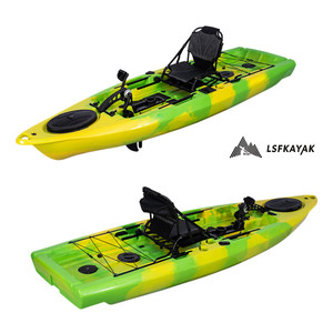 Kayak LSF Bigfish 108, 3,28 mètres, canoë de pêche pour une seule personne, matériau du coque en HDPE, capacité 1 personne, matériau du coque en HDPE - Product Image 4