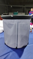 Tragbare PVC Cold Pod Badewanne Aufblasbarer Muscle Recovery Plunge Barrel Pool für den Außenbereich