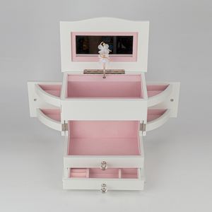 Caja Musical con Bailarina en Caja <span class=keywords><strong>de</strong></span> Cristal, Caja Musical para Joyas con <span class=keywords><strong>Música</strong></span> Integrada - Product Image 2