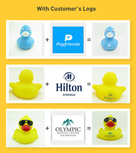 Lote <span class=keywords><strong>al</strong></span> por mayor de patitos de juguete de plástico amarillos pequeños que se hunden en el <span class=keywords><strong>agua</strong></span> y emiten sonidos para bebés - Product Image 4