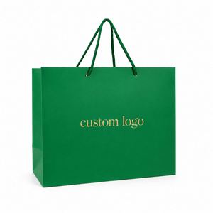 Wholesale Personalized Brand Logo Printed Paper Gift <b>Bags</b> Eco Friendly Cardboard Shopping <b>Bag</b> for Jewelry Garment Packing - Product Image 1