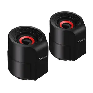 Kisonli Best Selling Mini USB 2.0 Multimedia Speaker 3W Speaker With 3.5mm Audio Plug