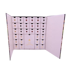 Nouveau design carton de luxe 8 jours/12 jours <span class=keywords><strong>calendrier</strong></span> de l'<span class=keywords><strong>avent</strong></span> boîte cadeau pour <span class=keywords><strong>bijoux</strong></span>, boîte d'emballage cadeau de Noël - Product Image 6