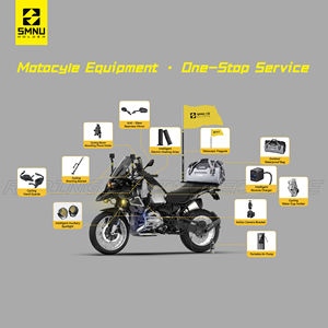 Rétroviseur <span class=keywords><strong>de</strong></span> moto SMNU avec base <span class=keywords><strong>de</strong></span> fixation à rotule extensible, rétroviseur <span class=keywords><strong>de</strong></span> <span class=keywords><strong>guidon</strong></span> hydrophobe en alliage d'aluminium pour moto - Product Image 5