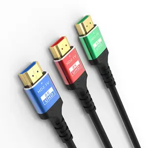 공장 Hdmi 2.1 케이블 8k 고속 Hdmi 3d 8K60hz 1.5m 8k 48gbps 4320p Hdmi 케이블 컴퓨터