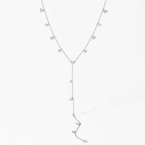 Collar Clásico con Colgante de Corazón y Borla para Mujer, en Acero Inoxidable con Baño de Oro de 18K, Cadenas Finas que No se Destiñen - Product Image 2