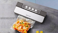 Scelleuse de Sacs Sous Vide Électrique Automatique Mini, Largeur de Scellage 30cm, Portable, Alimentée par Batterie, Anti-Surchauffe, Faible Consommation, pour Usage Domestique