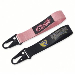 Manufacturer Custom Logo Designer Sublimation Wrist Strap Key Chain <b>Lanyard</b> With Eagle Hook - Product Image 3