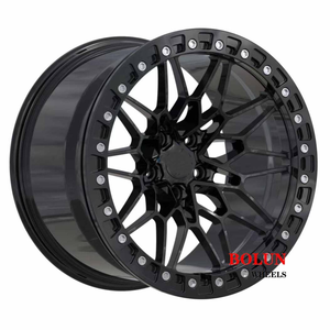 กำหนดเอง16 ''-26'' 18X8 20X9 22x12 20X9.5 off-road(4x4) ล้อสีเงินสีดำล้อ beadlock สำหรับ SUVs, สำหรับ <span class=keywords><strong>Ford</strong></span>,Toyota,Benz, เล็กซัสคาดิลแลค - Product Image 3