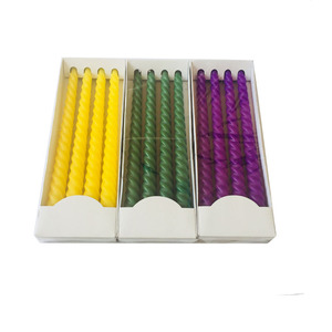 Vela en espiral de 10 pulgadas, vela cónica, vela de cena - Product Image 4