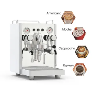 Electric Commercial Semi-Automatic Coffee Maker 3 In 1 Cappuccino Latte Espresso Coffee Machine