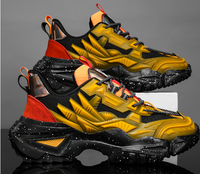 Chaussures de sport pour hommes, baskets en maille respirante, style marche, semelle souple, chaussures de course, chaussures de sport décontractées, chaussures d'extérieur
