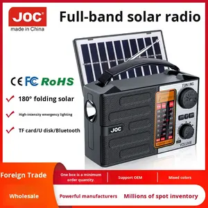 <span class=keywords><strong>Radio</strong></span> <span class=keywords><strong>de</strong></span> Banda Completa <span class=keywords><strong>de</strong></span> Alta Gama con Energía Solar para Búsqueda Automática <span class=keywords><strong>de</strong></span> Estaciones, Pantalla Digital, Uso en Exteriores - Comercio Exterior - Product Image 3