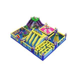 Parc à thème <span class=keywords><strong>gonflable</strong></span> avec parcours d'obstacles à l'intérieur, parc à thème à vendre - Product Image 4