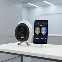 Máquina de Análisis Facial, Escáner Visia 3, Cámara para Analizador de Piel Q2 Ai, Cámara de Escritorio de 36MP, Enchufe Estadounidense