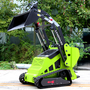 Landward Mini Skid Steer Manufacturer Portable Loaders New <b>Stand</b> Front End with Attachments for Sale Low Maintenance / - Product Image 5