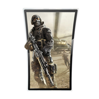 Moniteur de jeu incurvé 4K LED Surround Wide 43 pouces Rapport d'affichage Panneau IPS LED USB Business Touch Access