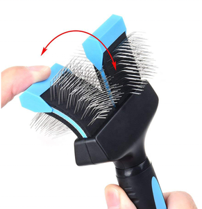 Outil de <span class=keywords><strong>toilettage</strong></span> <span class=keywords><strong>professionnel</strong></span> pour chiens, brosses flexibles extra fermes à une seule face, brosses polyvalentes pour le <span class=keywords><strong>toilettage</strong></span> des chiens - Product Image 4