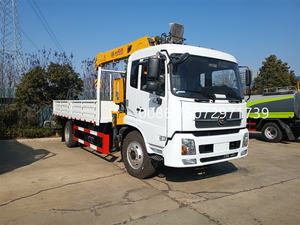 מותאם אישית במפעל 8 טון 10 טון 12 טון מנוף רכוב משאית בום טלסקופ - Product Image 4