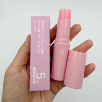 Baume à lèvres multi-usages Radiance Collagen, acide hyaluronique, repulpant, raffermissant, anti-âge pour femmes, tous types de peau, soin du visage