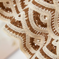 Chaleco de punto de ganchillo bohemio para mujer, fino, geométrico, hueco, con frente abierto, suelto, de manga larga, para playa, top de verano