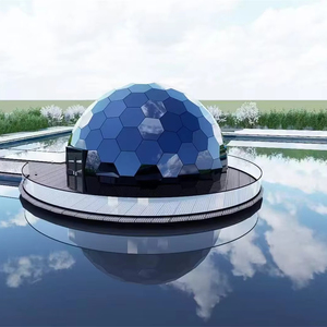 Nuevo Pabellón Geodésico de Burbuja con Marco de Aluminio Impermeable para Jardín, Camping, Exposiciones con Logotipo de Policarbonato y Poliéster - Product Image 1