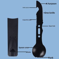Kit de survie multifonctionnel pour le camping, équipement d'urgence pour la nature sauvage, ensemble d'outils, allume-feu, boussole, sifflet, trousse de sauvetage, modèle