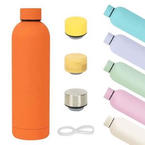 Bouteilles isothermes à double paroi avec logo personnalisé, 350 ml, 500 ml, petite ouverture, en acier inoxydable, bouteille d'eau de sport pour les voyages - Product Image 2