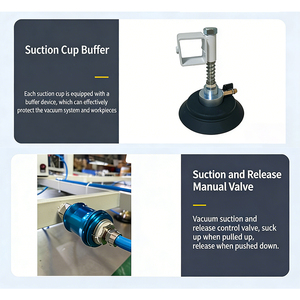 Nouveau Lève-chargeur à vide motorisé entièrement automatique avec protection intelligente contre la pression pour l'adsorption de métaux sur ligne de production - Product Image 3