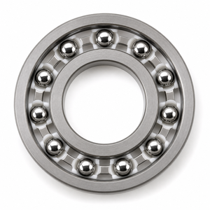 35x62x14mm 6007 Deep Groove Ball <b>Bearing</b> — 316SS Rings & Balls PE/304 Composite Cage - Product Image 3