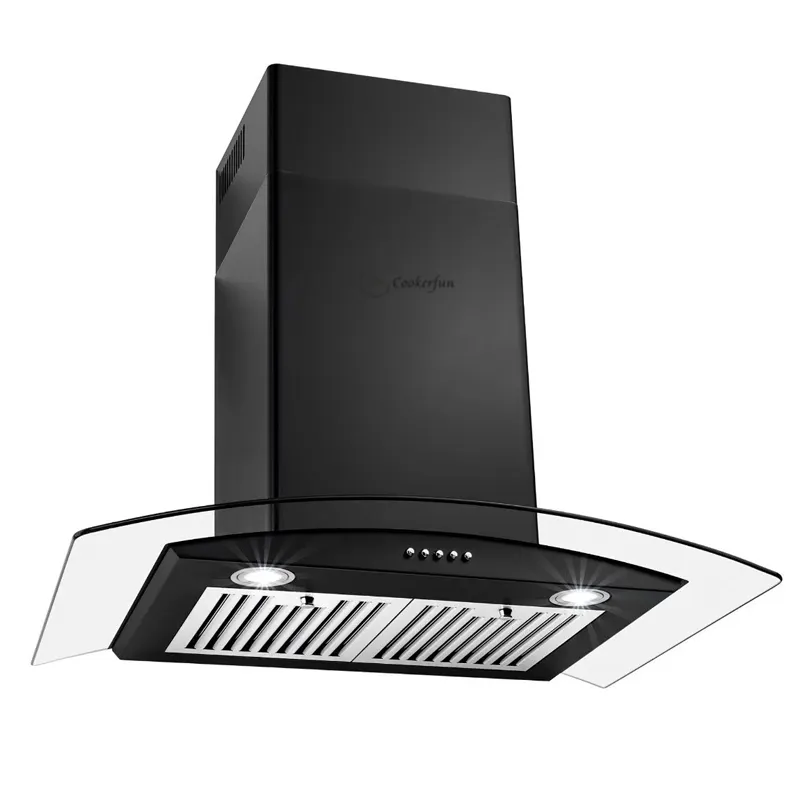 Big Air Flow 600mm Ultra Thin Nexstyle Exhaust Range Hood Touch Switch Kitchen Chimney Cooker Hood