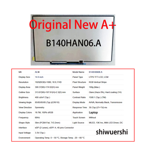 14" Laptop LCD-schermpaneel 1920*1080 EDP 40pins B140HAK01.1 B140HAB03.2 B140HAB03.1 B140HAN06.A B140HAN01.0 HW2A B140HAK02.5 - Product Image 5